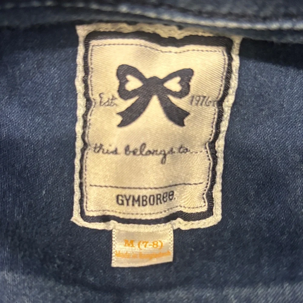 Gymboree Dark Blue denim jacket 7-8